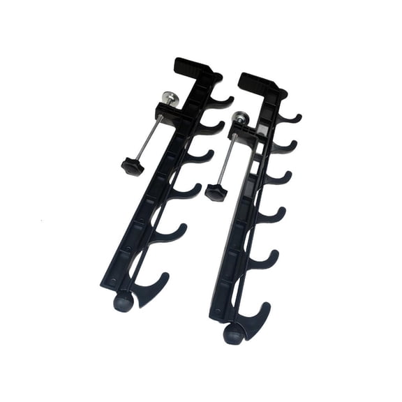 Lerpwige Fishing Rod Rack Holder Fishing Rod Storage Mount For Boats And Trucks Holds Up To 6 Rods And Practical