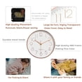 thumbnail image 4 of Reloj de pared de cuarzo de 8 pulgadas, reloj silencioso Simple, reloj de pared Digital cúbico sin agujeros, decoración del hogar, decoración para sala de estar y dormitorio, 4 of 5