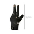 thumbnail image 2 of BLEEUS Left Hand Billiard Glove 3 Finger Snooker Cue Sport Glove Billiard Pool Glove(b) Sporting Supplies (B), 2 of 10
