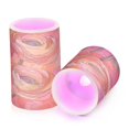 thumbnail image 7 of Yayeee Flameless Candles with Remote Flickering Battery Operated Multi Color Changing, Abstract Pink Flowers, 7 of 7