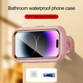 thumbnail image 3 of Naierhg Shower Phone Holder 360-Degree Rotation Angle Adjustable Waterproof Wall-Mounted Phone Holder, 3 of 8