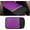 Purple, variant on Bling Leather  Center Console Cover,  Center Console Protector With Glossy  Rhinestone, Universal   Armrest Seat Box Cover For  , , SUVs,  (Purple)