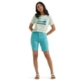 thumbnail image 4 of Lee Women's Mid Rise Cuffed Bermuda Shorts, 4 of 11