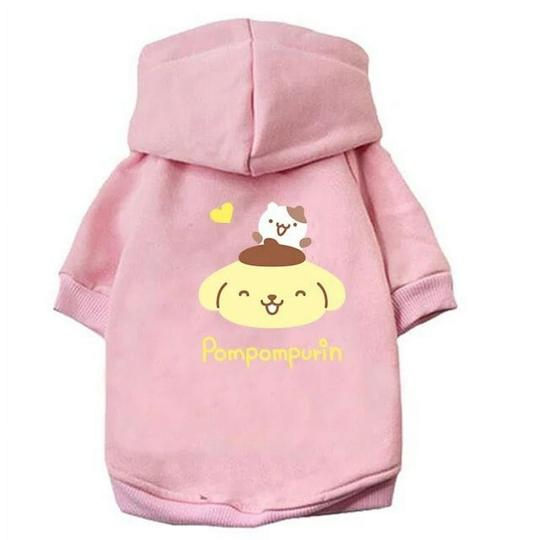 Sanrio Hello Kitty Cinnamon My Melody Dog Clothes Pet Clothing French Bulldog Small Medium Puppy Dogs Hoodies Costumes Coat Gift Walmart