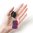 thumbnail image 5 of Goofa Colorful Snake Printed Rectangular Metal Keychain Bag Charm Floral Charm for Purse Keys Metal Keyring Gift for Women Accessories, 5 of 7