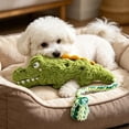 thumbnail image 4 of Dog Squeaky Tug Toy with Rope, Interactive Plush Chew Toy for Dogs, Soft Durable Pet Toy for Tug of War Training and Indoor Play, 4 of 5