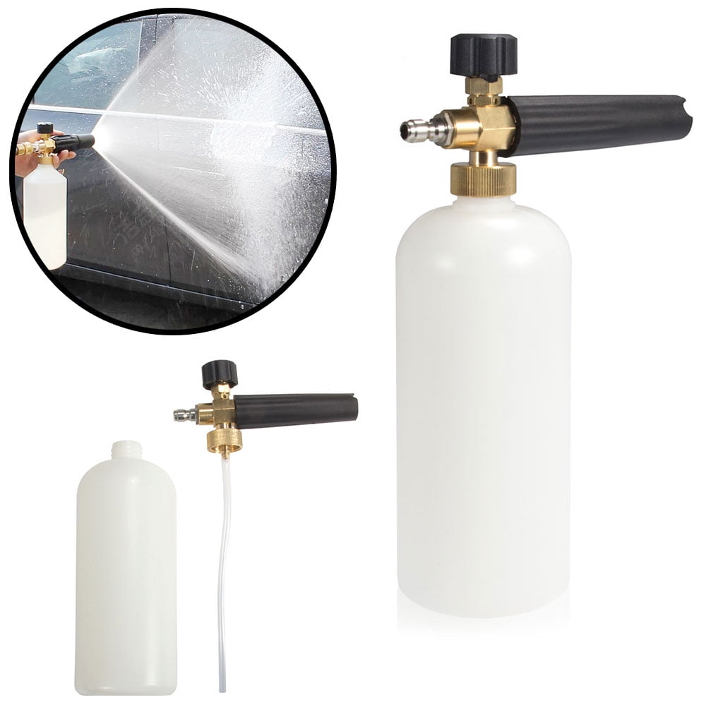 1L Adjustable Snow Foam Lance Washer Car Wash Gun Soap Pressure Washer