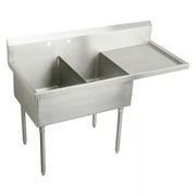 WNSF TWO COMPT SCULLERY SINK