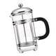 thumbnail image 2 of Cafetera de vidrio de 600 ml con filtro de acero inoxidable transparente, resistente al calor, de preparación rápida, para café y té., 2 of 12