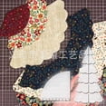 thumbnail image 4 of Yeacher Handmade Christmas Tree Quilting Set Christmas Tree DIY Tool Ruler Festive Ornaments Cross Border, 4 of 4