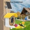 thumbnail image 3 of Bird Feeder with Camera AI Identify Birds Species Smart Bird Camera with Solar Powe Auto Record FHD Bird Video in Backyard Lawn Instant Notifications Ideal for Family and Bird Lovers, 3 of 8