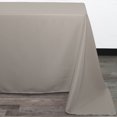thumbnail image 3 of Your Chair Covers - 90 x 156 Inch Rectangular Polyester Tablecloth Gray, 3 of 5