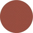 thumbnail image 1 of Ahgly Company Machine Washable Indoor Round Transitional Bright Orange Area Rugs, 3' Round, 1 of 7