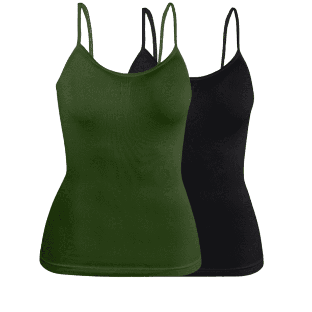 Set De Dos Blusas Mujer Tirantes Unitalla Casual Blusa Crop Top Dama