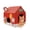 Christmas Red, variant on Tisoloow Christmas Cardboard Cat House with Scratching Pad (15"x12"x15") Christmas Decorations Scratching Pad for Kitty Cat Play House for Indoor Cats Christmas Red