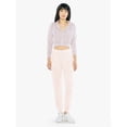 thumbnail image 2 of American Apparel Women's Tri-Blend Leisure Pant - TRI CREOLE PINK - M, 2 of 4