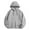 Gray, variant on Zylanna Men's Hooded Sweatshirts with Pockets, Soft & Warm Solid Color Half-Zip Casual Sport Hoodies Pullover for Men Black