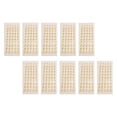 thumbnail image 1 of 10 Sheets English Letters Sticker Adhesive Ornament Numbers Decals Three-dimensional Acrylic Label Gift Computer Supply Gold Pink Numbers, 1 of 6