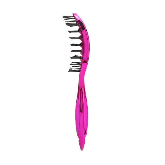 Cepillo para desenredar, cepillo para el cabello, peine con costillas curvas pequeñas, cepillo para el cabello de grado profesional