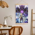 thumbnail image 5 of Genshin Impact Wooden Shaft Hanging Poster Home Decor Poster Wall Art Painting For Living Room Bedroom 16"X24", 5 of 7