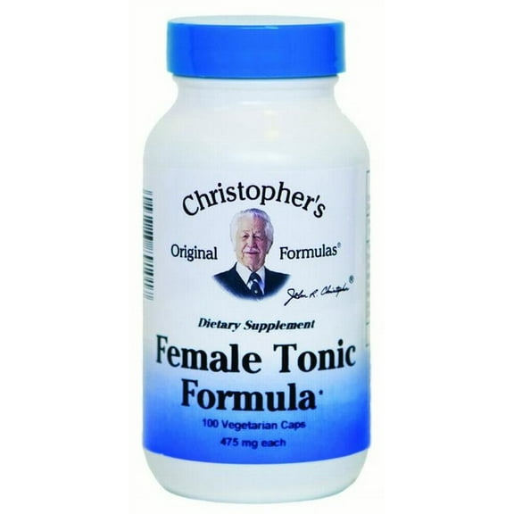 Dr. Christopher's Original Formulas Female Tonic Formula Capsules, 100 Ct