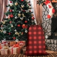 thumbnail image 4 of Christmas Sack – 28" X 20" Canvas Gift Bag with Drawstring, Full Print Polyester Santa Sack, Durable Reusable Xmas Gift Bag for Holiday, Party & Storage, 4 of 5