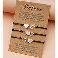 thumbnail image 3 of Handmade Adjustable Braided Charm Bracelet Best Friendship Forever Bracelets, 3 of 5