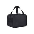 thumbnail image 2 of Travel Toiletry Bag Men Waterproof Cosmetic Case, Large Capacity Makeup Organizer with Double Layer, Dry Wet Separation Wash Pouch for Gym, Portable Dopp Kit for Business Trip Vacation, 2 of 6