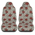 thumbnail image 2 of Fotbe Leopard Print Rose Pattern Automotive Seat Covers for Cars Trucks and SUVs – Car Seat Covers for Front Seats,Protective Seat Covers,Vehicle Seat Covers, Set of 2, 2 of 9