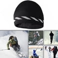 thumbnail image 5 of Gorros de punto cálidos de invierno para hombre Gorro de punto con puños, 5 of 5