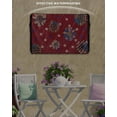 thumbnail image 6 of Outdoor TV Cover 70 to 75 Inch Weatherproof, 4th of July Waterproof TV Screen Protector for Outside Decor with Zipper and Pocket 68"L x 42"H , Patriotic Sunflower Red Navy Blue, 6 of 7