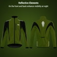 thumbnail image 3 of Arsuxeo Windproof Thermal Cycling Jacket for Autumn/Winter - Grey, Size XXL (EU), 3 of 6
