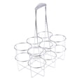 thumbnail image 1 of Bar KTV Beer Rack Basket Cesta de cerveza de acero inoxidable Six Beer Beer Shelf Sunnimix Cesta de cerveza de acero inoxidable, 1 of 8