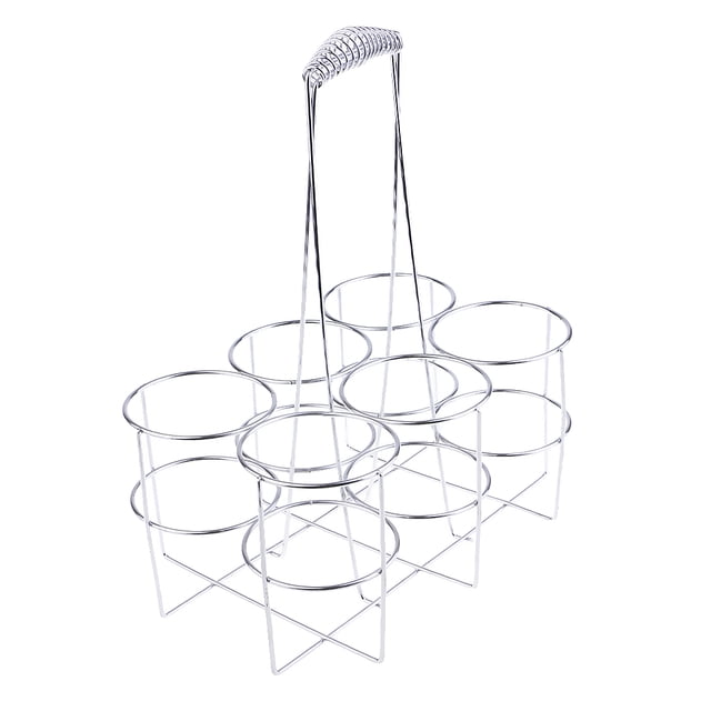 Bar KTV Beer Rack Basket Cesta de cerveza de acero inoxidable Six Beer Beer Shelf Sunnimix Cesta de cerveza de acero inoxidable