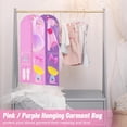 thumbnail image 6 of Dance Costume Garment Bag, 40 Inch Dance Garment Bags for Dancers, Kids Garment Bags for Hanging Clothes, Kids Dance Garment Bag with 3 Clear Zippered Pockets for Dance Competitions, 6 of 13