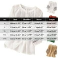 thumbnail image 3 of Chemise en Mousseline pour Femme Femmes Liquidation Femmes Chemises Mélangées Chemisier en Coton et Lin à Manches Courtes pour Femme Tunique Ample à Col Rond Haut d'Été Bohème Vintage Brodé T-Shirt Ample Respirant Grande Taille, 3 of 3