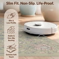thumbnail image 6 of Design&I 5'x7' Ultra Soft Area Rug, Floral Medallion With Scrolling Vine And Botanical Border Oushak Flowing Dynamic None Fluffy Washable Non Shedding for Bedroom Living Room Home Office, 6 of 7