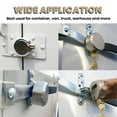 thumbnail image 6 of Unity Heavy Duty Hockey Puck Lock 2-7/8'', Hidden Shackle Keyed Alike Management Lock for Container, Truck, Van (12 Pack), 6 of 6