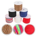 thumbnail image 3 of 6 Rolls of Bracelet String Cord Beading Thread Braided Thread Rope for Necklace Bracelet Making, 3 of 7