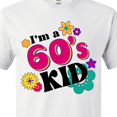 thumbnail image 4 of Inktastic I'm a 60's Kid 1960's Style Colorful Flowers T-Shirt, 4 of 5