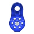 thumbnail image 1 of Polea de escalada Spptty Equipo de seguridad de aleación de aluminio azul montañismo acampar, 1 of 8