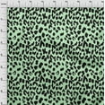 thumbnail image 3 of oneOone Viscose Chiffon Mint Fabric Leopard Animal Skin Sewing Material Print Fabric By The Yard 42 Inch Wide, 3 of 4