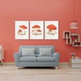thumbnail image 4 of 12"x16" Set of 3 Canvas Wall Art Modern Home Decorations Print Painting -Mushroom, 4 of 7