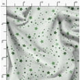 thumbnail image 2 of Soimoi Green Heavy Satin Fabric Stars Star Decor Fabric Printed Yard 54 Inch Wide, 2 of 6