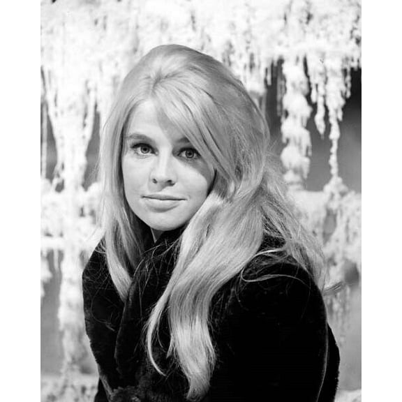 Julie Christie beautiful 1960's portrait in black sweater 8x10 inch photo