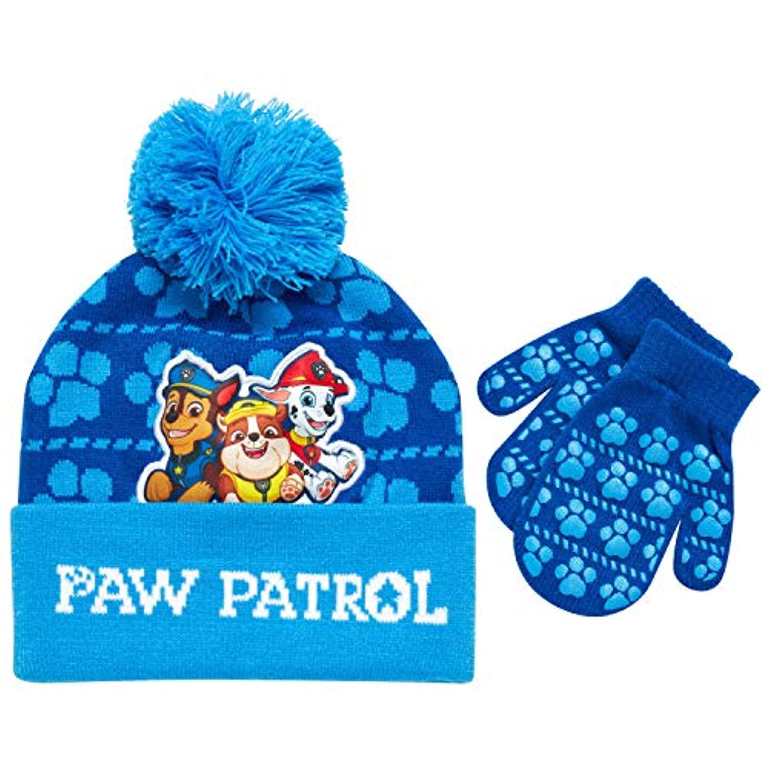 Official Paw Patrol Kids Boys Girls Winter Acrylic Gloves Mittens
