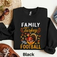 thumbnail image 3 of Thanksgiving Turkey Sweatshirt, Thanksgiving Dinner Sweater, Football Sweatshirt, Fall Favorites Shirt, Thankful Shirt, Autumn Sweater 1588798757 7803, 3 of 6