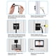 thumbnail image 3 of Cámara Peephole Putbell, 120 Grados Smart Automatic Switch Sensibilidad DE 4.3 Pulgadas LCD VISISTA VIDEO PEEPHOLE HORBELL 1080P HD PARA APARTAMENTO, 3 of 7