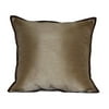 Canopy Faux Silk Pillow Clay Beige