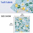 thumbnail image 5 of Iauyy Satin Napkins Set of 1- Blue-bunny Print DIY Printing Decoration Cloth Napkin- Easy Care for Home/Party, 5 of 8